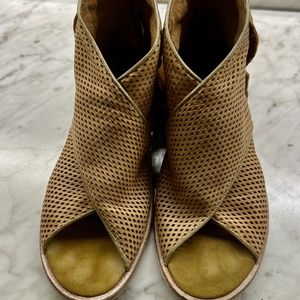 Free People Perforated Ankle Sandal Bootie